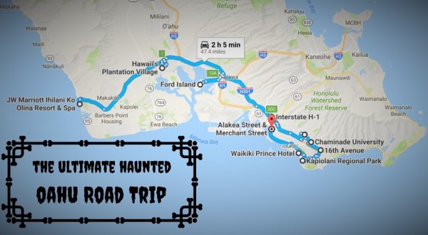 Take A Haunted Road Trip To Visit Some Of The Spookiest Places In Hawaii