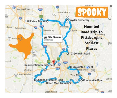 This Haunted Road Trip Will Lead You To The Scariest Places In Pittsburgh