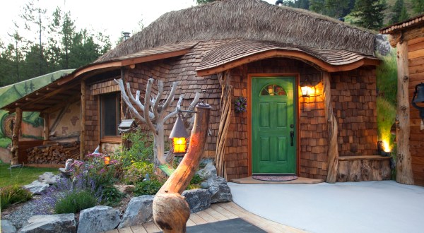 You’ll Never Forget Your Stay In This Enchanting Hobbit House In Montana