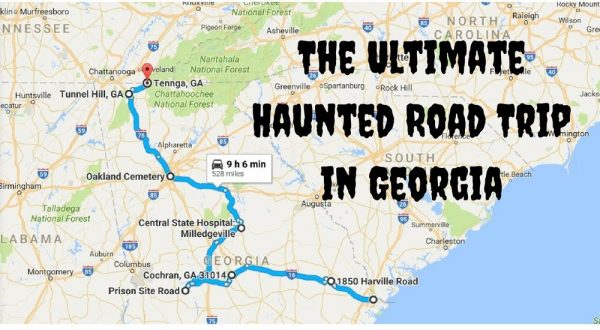 This Haunted Road Trip Will Lead You To The Scariest Places In Georgia