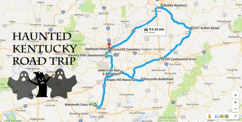 The Haunted Road Trip That Will Lead You To The Scariest Places In Kentucky