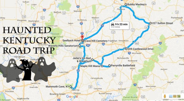 The Haunted Road Trip That Will Lead You To The Scariest Places In Kentucky