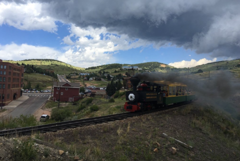 Take This Haunting Train Ride Through A Colorado Ghost Town