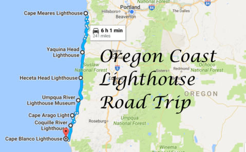 This Lighthouse Road Trip On The Oregon Coast Is Dreamily Beautiful