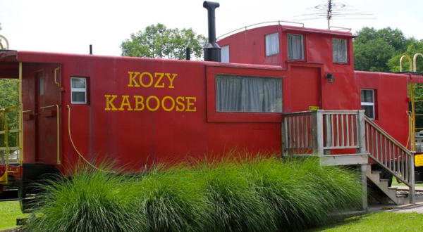 You’ll Never Forget An Overnight In This Retired Caboose In Missouri