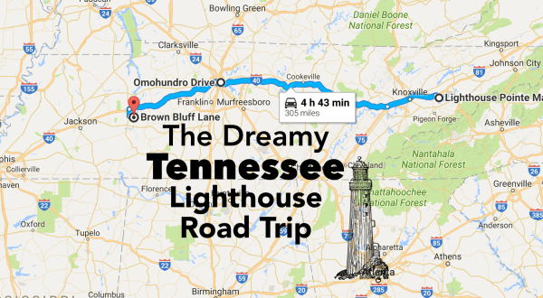 The Lighthouse Road Trip In Tennessee That’s Dreamily Beautiful