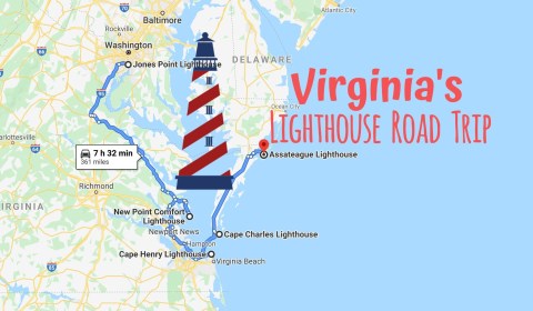 The Lighthouse Road Trip On The Virginia Coast That's Dreamily Beautiful
