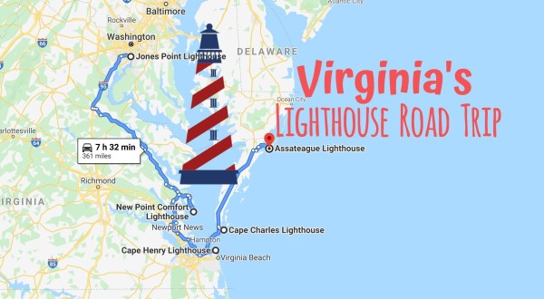 The Lighthouse Road Trip On The Virginia Coast That’s Dreamily Beautiful