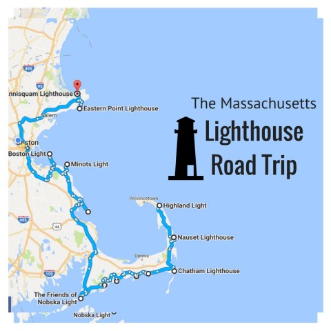 The Lighthouse Road Trip On The Massachusetts Coast That's Dreamily Beautiful