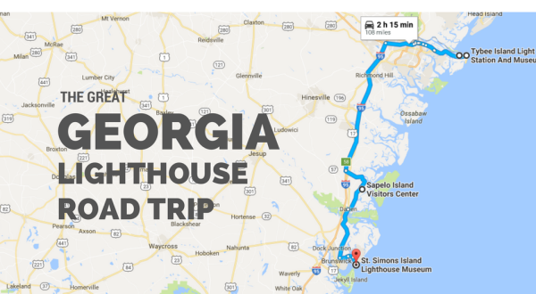 The Lighthouse Road Trip On The Georgia Coast That’s Dreamily Beautiful