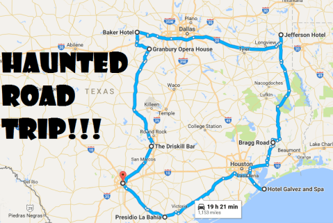 This Haunted Road Trip Will Lead You To The Scariest Places In Texas