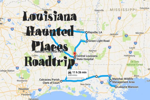 The Haunted Road Trip That Will Lead You To The Scariest Places In Louisiana