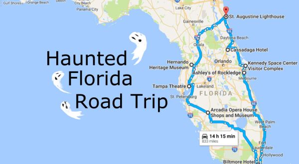 This Haunted Road Trip Will Lead You To The Scariest Places In Florida