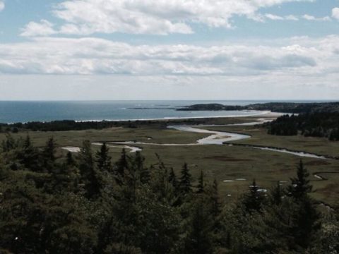 The Journey To Reach This Beautiful Maine Beach Is As Pretty As The Destination