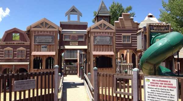 This Whimsical Playground In Utah Is Straight Out Of The Wild West