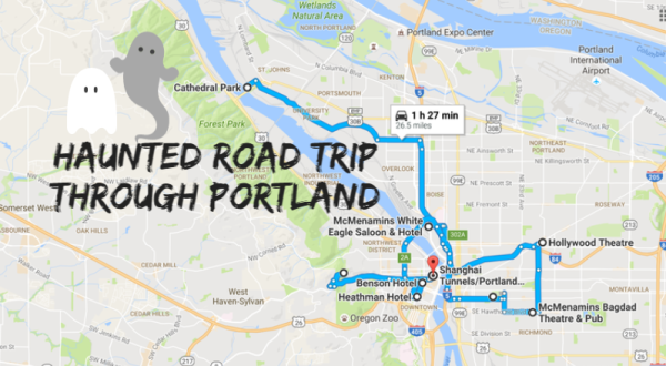 This Haunted Road Trip Will Lead You To The Scariest Places In Portland