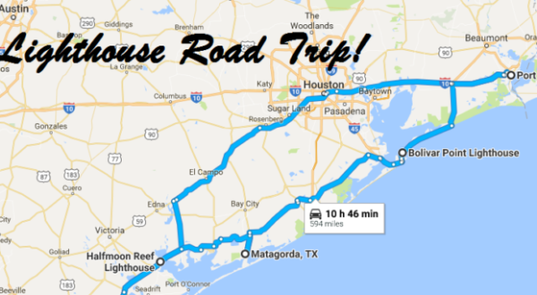 The Lighthouse Roadtrip On The Texas Coast That’s Dreamily Beautiful