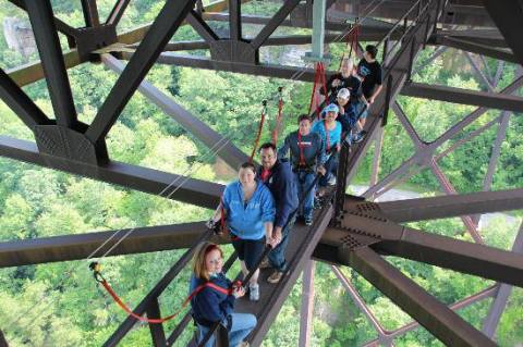 Walk 851 Feet Above The New River Gorge With Bridge Walk, A Fun Tour Company In West Virginia