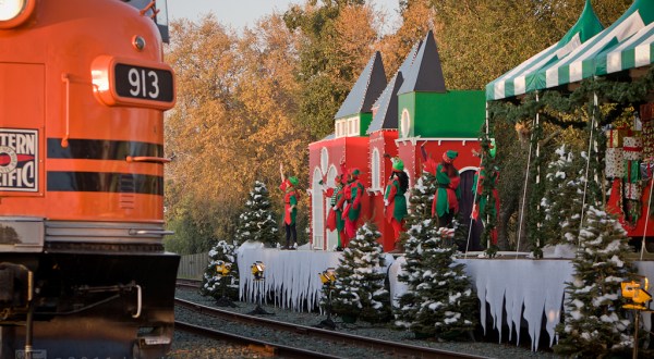The Magical Polar Express Train Ride In Northern California Everyone Should Experience At Least Once