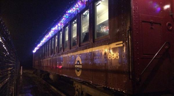 Northern California’s Magical Christmas Train Ride Will Bring Out Your Inner Child