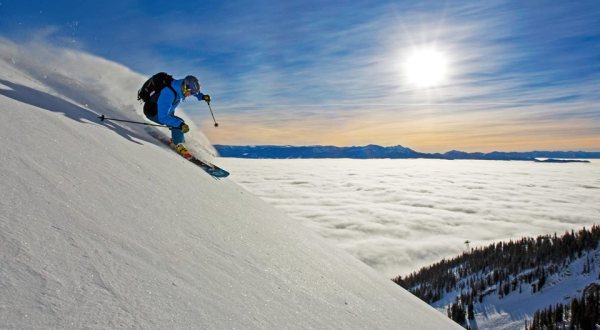 The Longest Vertical Ski Drop In North America Is Right Here In Wyoming