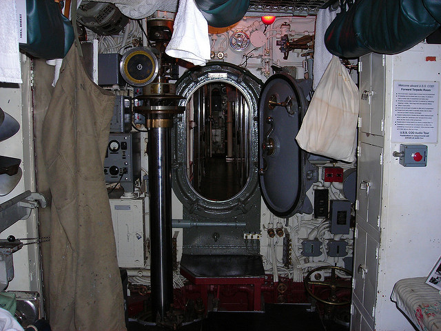 USS Cod interior