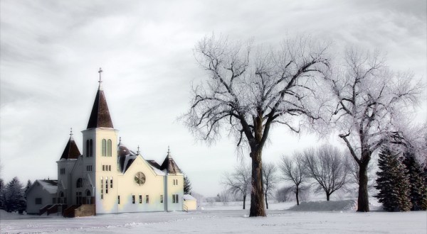 11 Times Snow Transformed North Dakota Into The Most Breathtaking Scenery