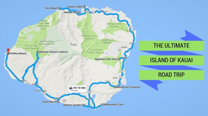 best hawaii road trip