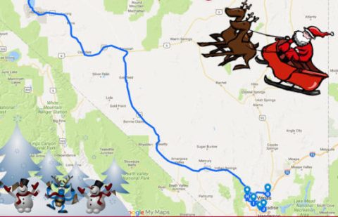 The Christmas Lights Road Trip Through Nevada That's Nothing Short Of Magical