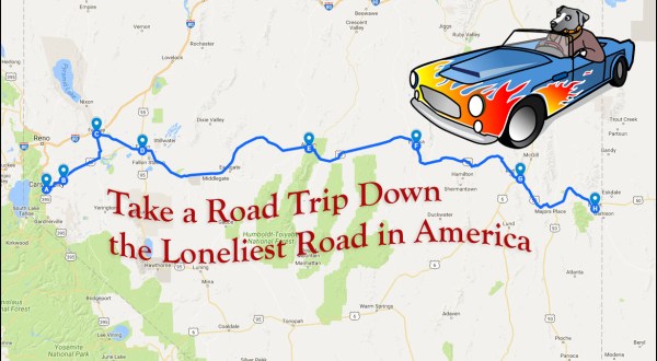 Take The Ultimate Nevada Road Trip Down The Loneliest Road In America