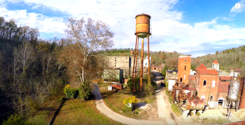 A Drone Flew Over An Abandoned Distillery In Kentucky And The Footage Is Mesmerizing