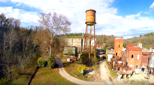 A Drone Flew Over An Abandoned Distillery In Kentucky And The Footage Is Mesmerizing
