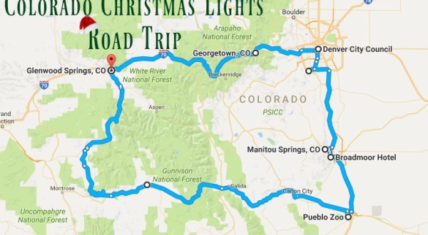 The Christmas Lights Road Trip Through Colorado That’s Nothing Short Of Magical