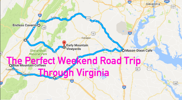 An Awesome Virginia Weekend Road Trip That Takes You Through Perfection