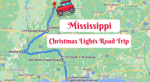 The Christmas Lights Road Trip Through Mississippi That’s Nothing Short Of Magical