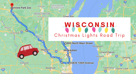 The Christmas Lights Road Trip Through Wisconsin That's Nothing Short Of Magical