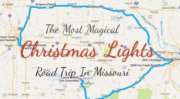 The Christmas Lights Road Trip Through Missouri That’s Nothing Short Of Magical