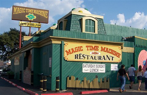 The Quirkiest Restaurant In Texas, Magic Time Machine Is Impossible Not To Love