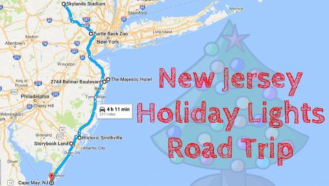 The Christmas Lights Road Trip Through New Jersey That Will Take You To 7 Magical Displays