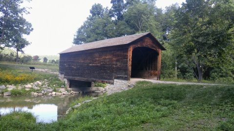 America's Oldest Covered Bridge Is Right Here In New York And It's Picture Perfect