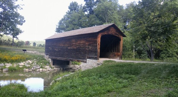 America’s Oldest Covered Bridge Is Right Here In New York And It’s Picture Perfect