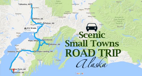 Take This Road Trip Through Alaska’s Most Picturesque Small Towns For A Charming Experience