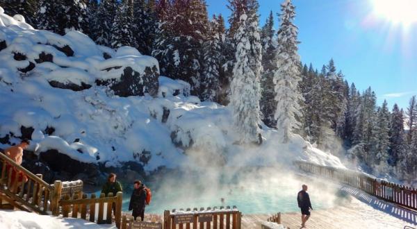 This Hot Spring Day Trip In Wyoming Is Everything You Need For Winter