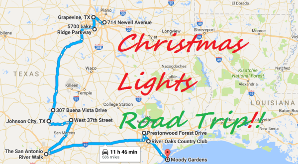 The Christmas Lights Road Trip Through Texas That’s Nothing Short Of Magical