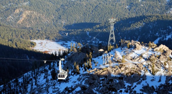 This Scenic Tram Ride In Northern California Will Take You To The Top Of The World