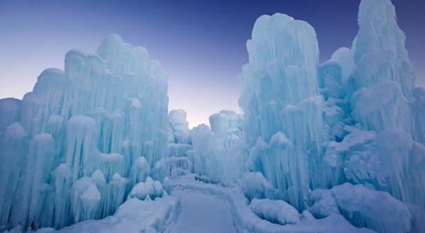 This New Hampshire Ice Castle Is Like Something Out of a Fairy Tale