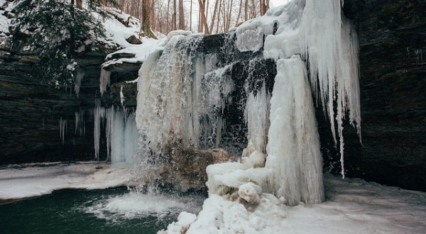 6 Gorgeous Frozen Waterfalls Around Pittsburgh That Must Be Seen To Be Believed