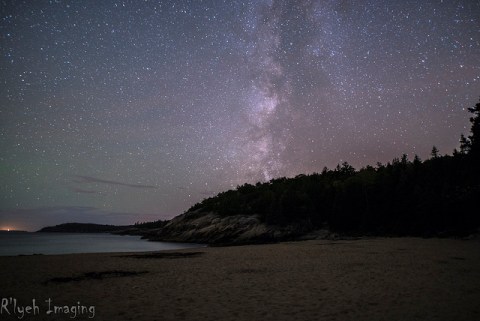 This Extremely Easy Hike Leads To Views Of The Milky Way Over Maine