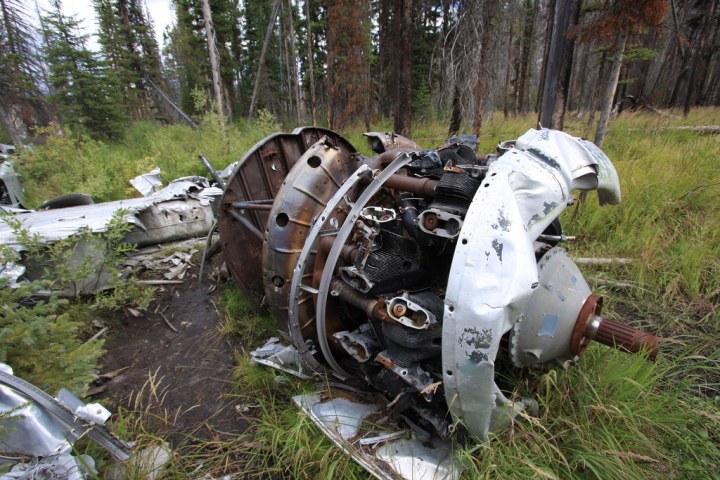 B-23 Dragon Bomber Plane Crash Site - Idaho