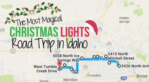 The Christmas Lights Road Trip Through Idaho That’s Nothing Short Of Magical